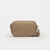 Bandolera Adisa En Efecto Cuero Taupe
