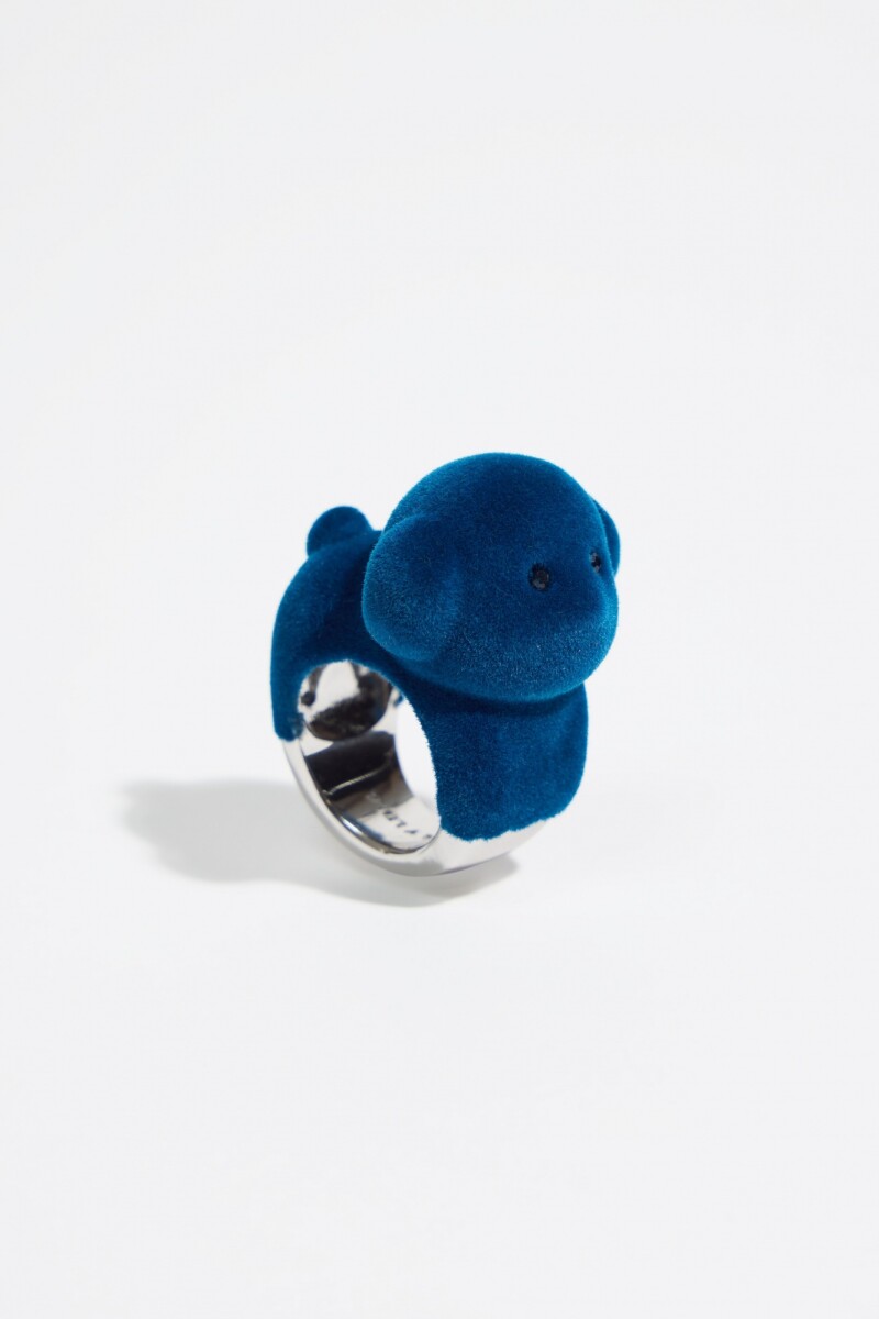 anillo Azul Marino