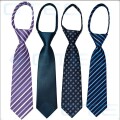 Corbata Estampada Con Cremallera Y Nudo Listo Para Usar Corbata Estampada Con Cremallera Y Nudo Listo Para Usar