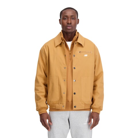 Campera New Balance de Hombre - Athletics - MJ33502TOB TOBACCO