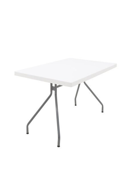 MESA KAPA 119X79X77CM PP BLANCO BASE ACERO MESA KAPA 119X79X77CM PP BLANCO BASE ACERO