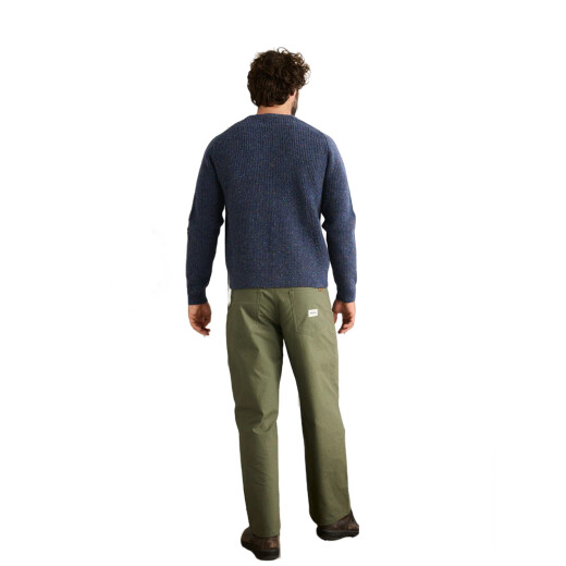 Buzo Rhythm Scramble Crew Knit - Azul Buzo Rhythm Scramble Crew Knit - Azul