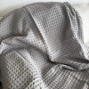 Manta para sillón y cama gris 130 cm