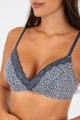 Soutien triangulo minty Azul