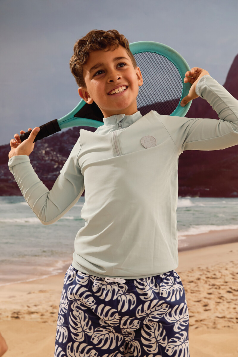 Tshirt zipper Celeste