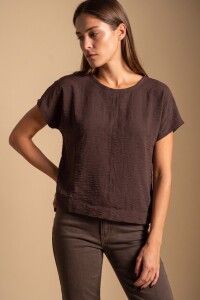 Blusa Chocolate