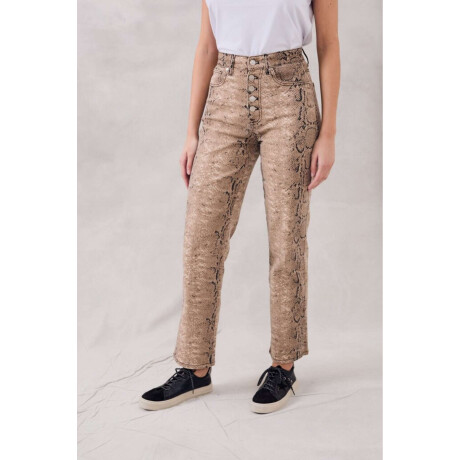 Jean Botones Snake Multi