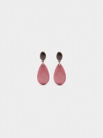 Pendientes Lágrima rosa