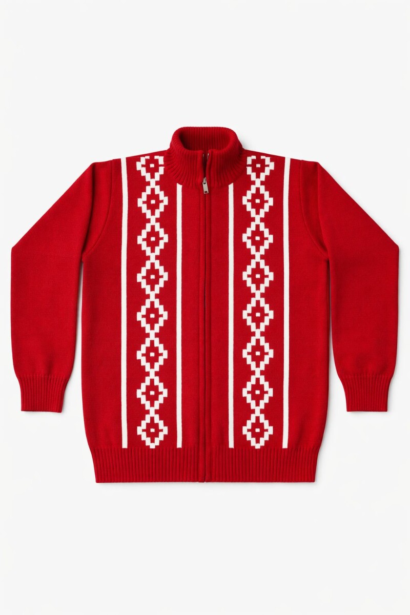 Campera Guarda Pampa de Adulto - Rojo 
