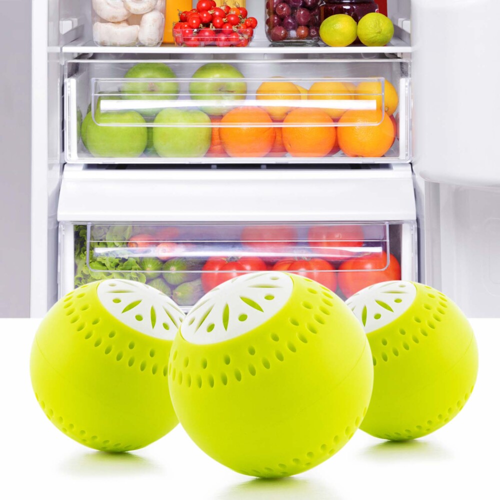 SET 3 ECOBOLAS HELADERA ABS VERDE V0100792