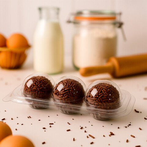 Blister para 3 Brigadeiros x10 Blister para 3 Brigadeiros x10