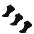 Medias Unisex Tiffosi Soquete Tripack Negro