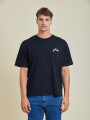T-SHIRT GALIS RUSTY Negro