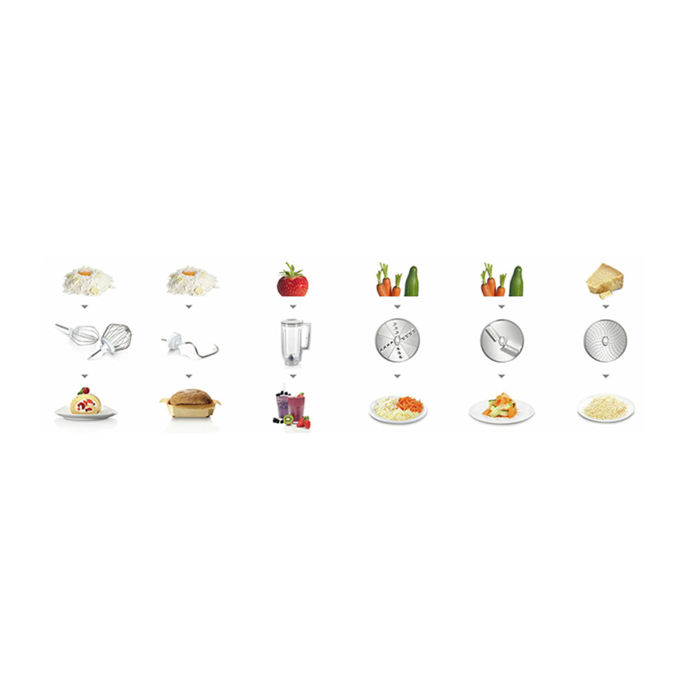 Robot de cocina Bosch MUM58420 Red Diamond Robot de cocina Bosch MUM58420 Red Diamond