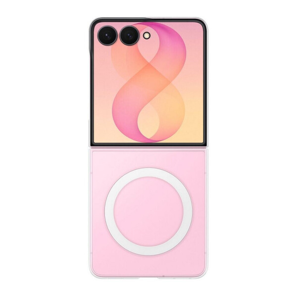 Funda Magnética Transparente Samsung Para Galaxy Z Flip8 SAMSUNG Z FLIP 8 MAGNET CLEAR