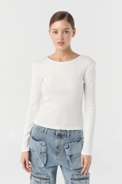 REMERA BOONE Off White