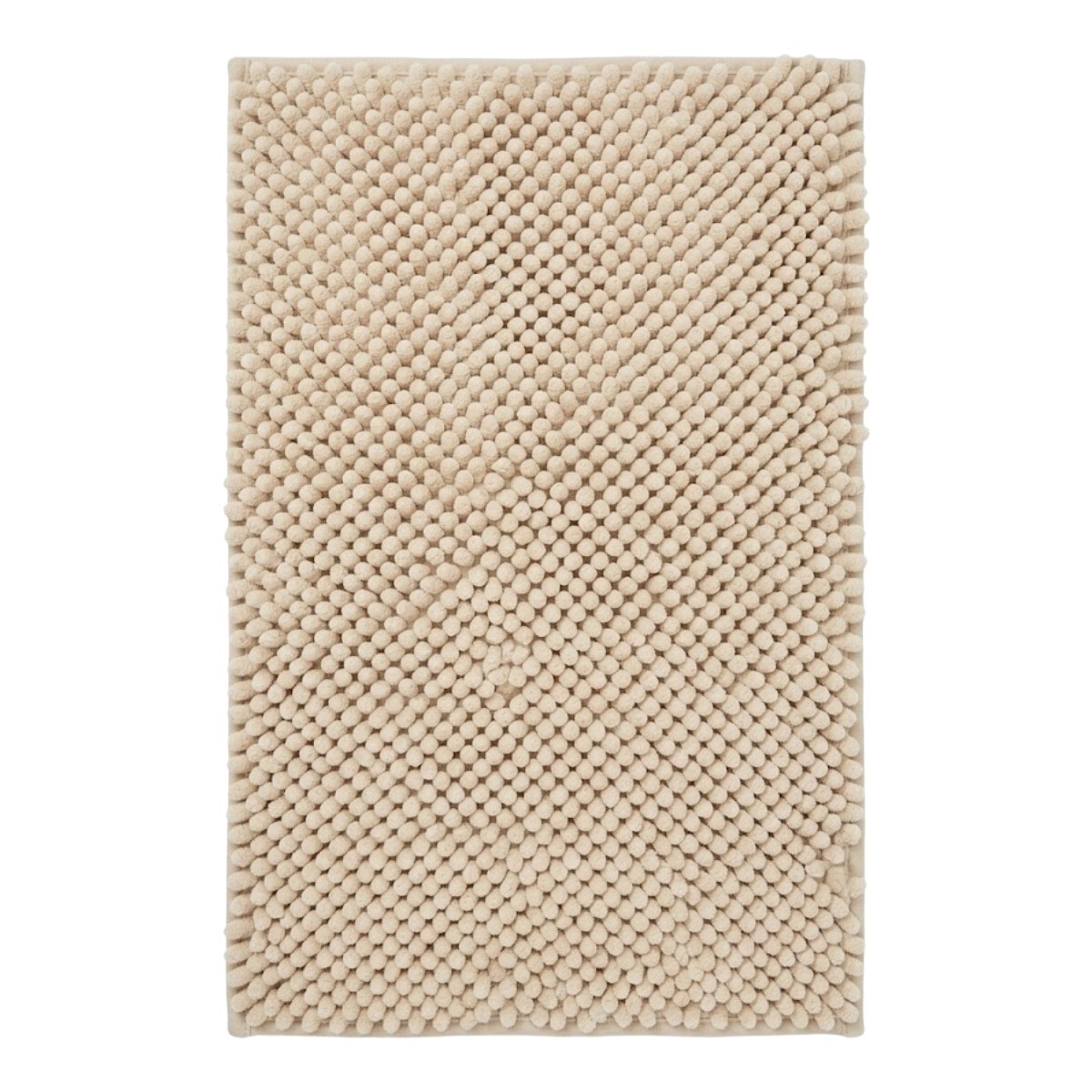 ALFOMBRA BEIGE 50X80CM P/BAÑO 
