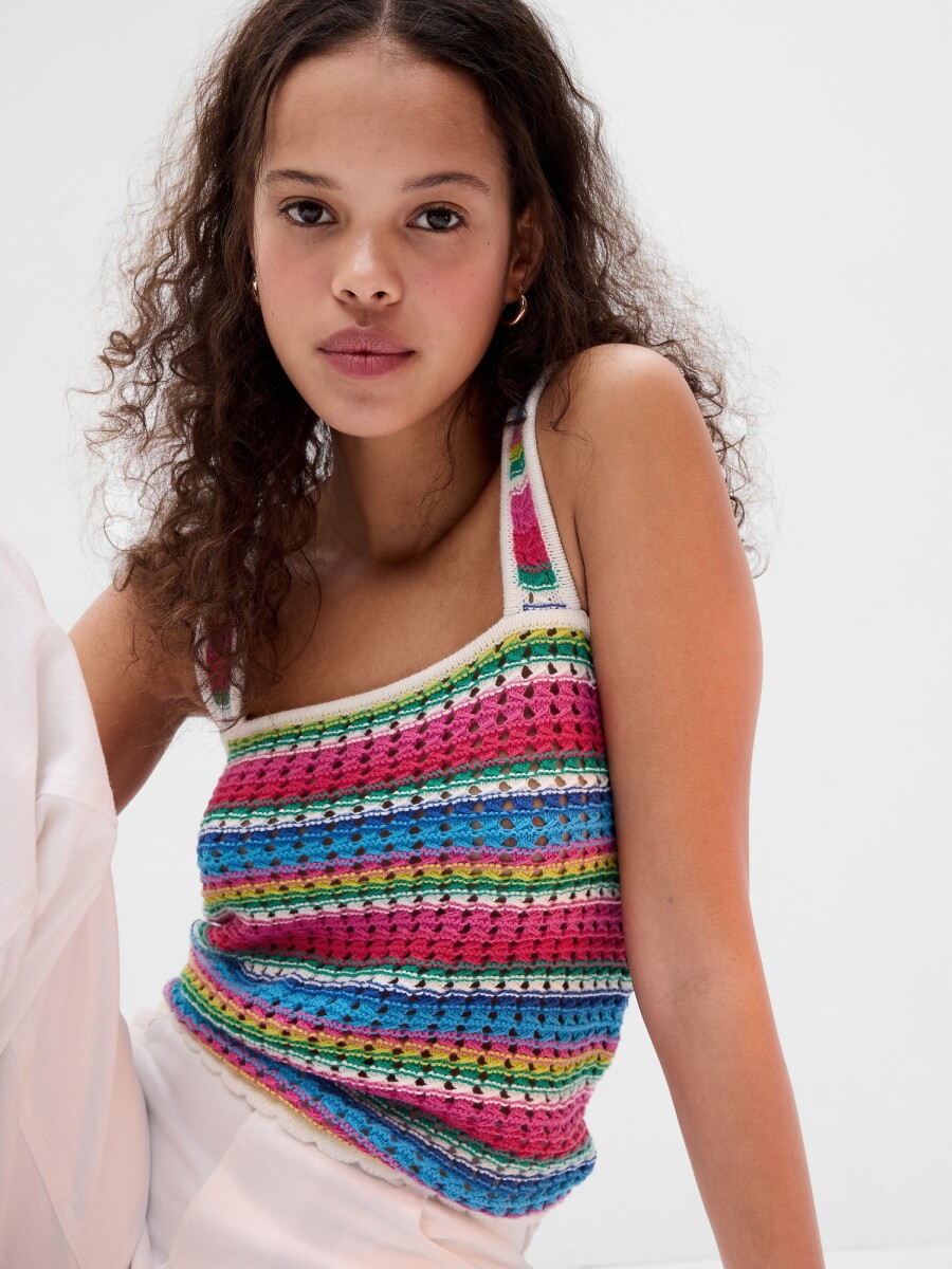 Musculosa Crochet Mujer - Sp June Crcht Multi 