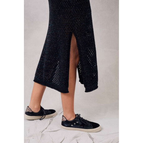 Vestido Lurex Negro