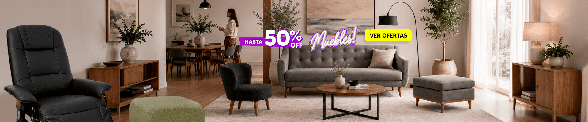 ¡OFERTAS EN MUEBLES!