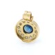 Colgante en oro 18k brillantes y zafiro Colgante en oro 18k brillantes y zafiro