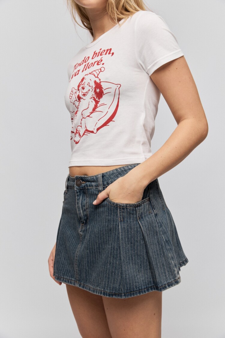 FALDA GOYA Azul