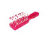 Cepillo de peinar rosado glitter Cepillo De Peinar Rosado Glitter