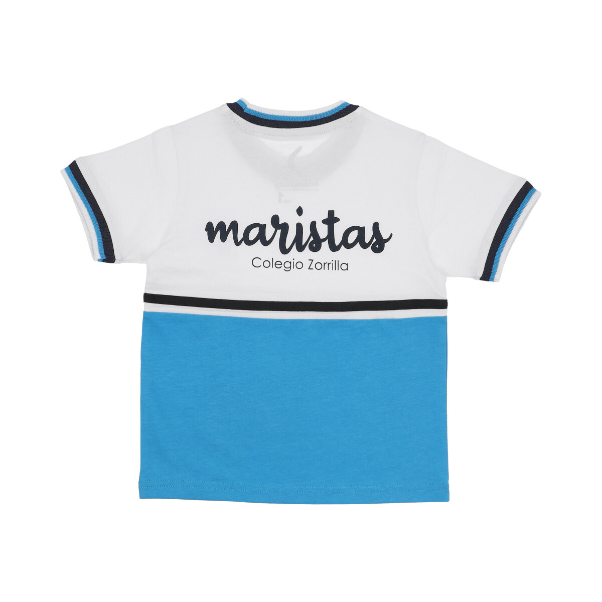 T-shirt Inicial manga corta Maristas Blanco