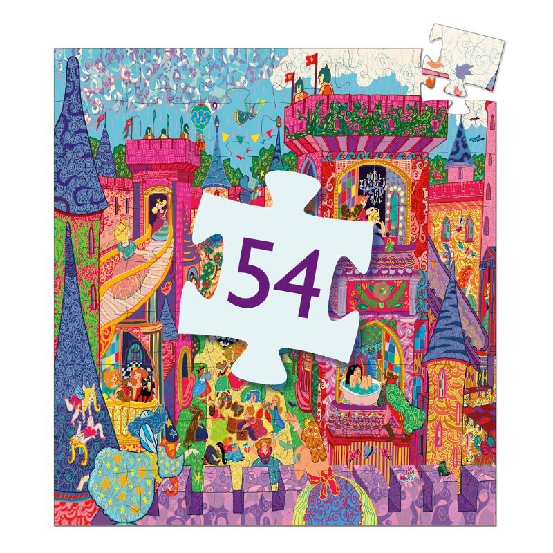 Puzzle 37x40cm 54 Pcs 5+ Castillo