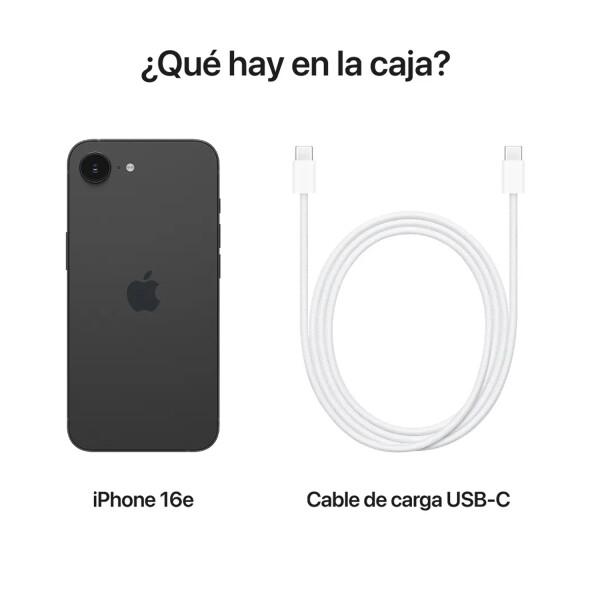 Apple Iphone 16e 8/128 Gb 5g CEL IPHONE 16E BLACK 8GB 128GB