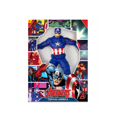 Figura De Acción Capitán América Aprox 55cm Figura De Acción Capitán América Aprox 55cm