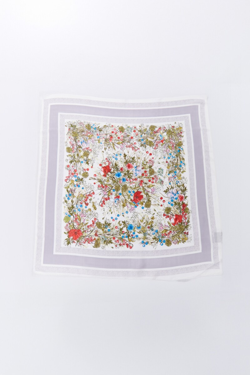 FOULARD BOTANICO FLORES