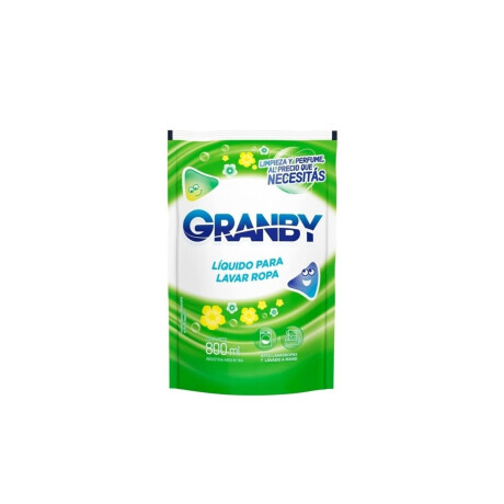 DETERGENTE LIQUIDO P/ROPA GRANBY 800 ML DOY PACK DETERGENTE LIQUIDO P/ROPA GRANBY 800 ML DOY PACK