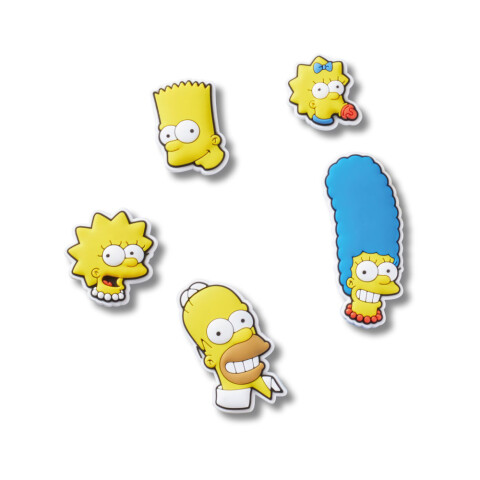 Jibbitz Los Simpsons 5 Pack Multicolor