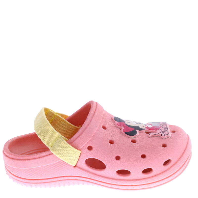 Zuecos Infantiles Disney Pluto Babuch Baby Rosado - Amarillo