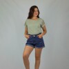 Remera Calada Slowly Light Green
