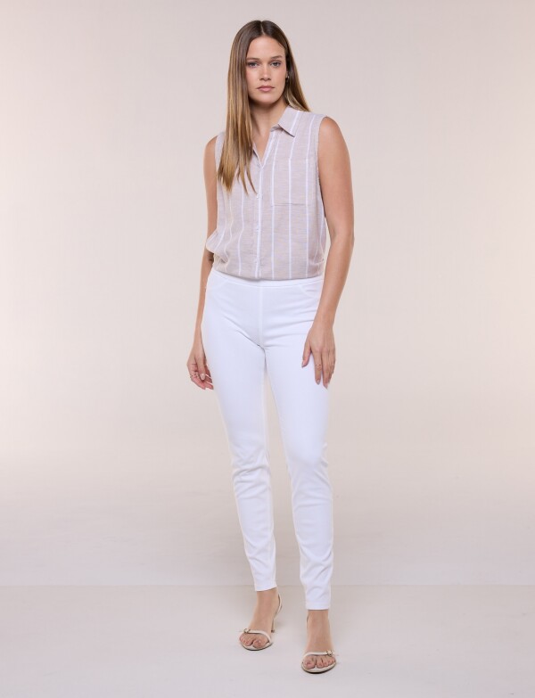 Jegging Slim BLANCO