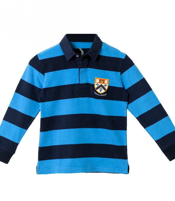 Remera Rugby Clifton College Azul