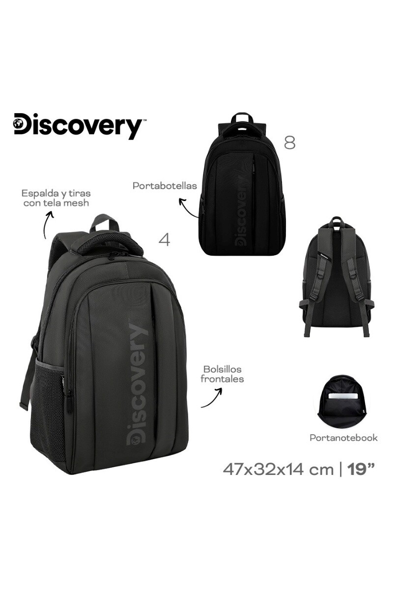 Mochila Discovery - Gris 