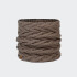 Bufanda Buff Knitted & Fleece Neckwarmer Caryn Marrón