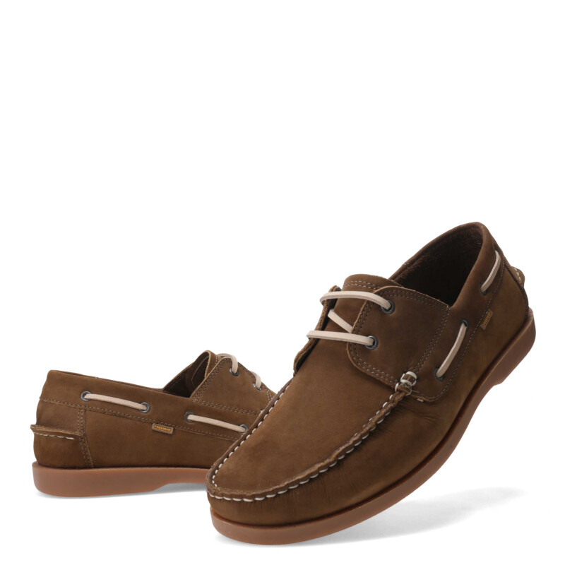 Zapatos de Hombre Freeway Casual Marrón Miel (Nobuk)