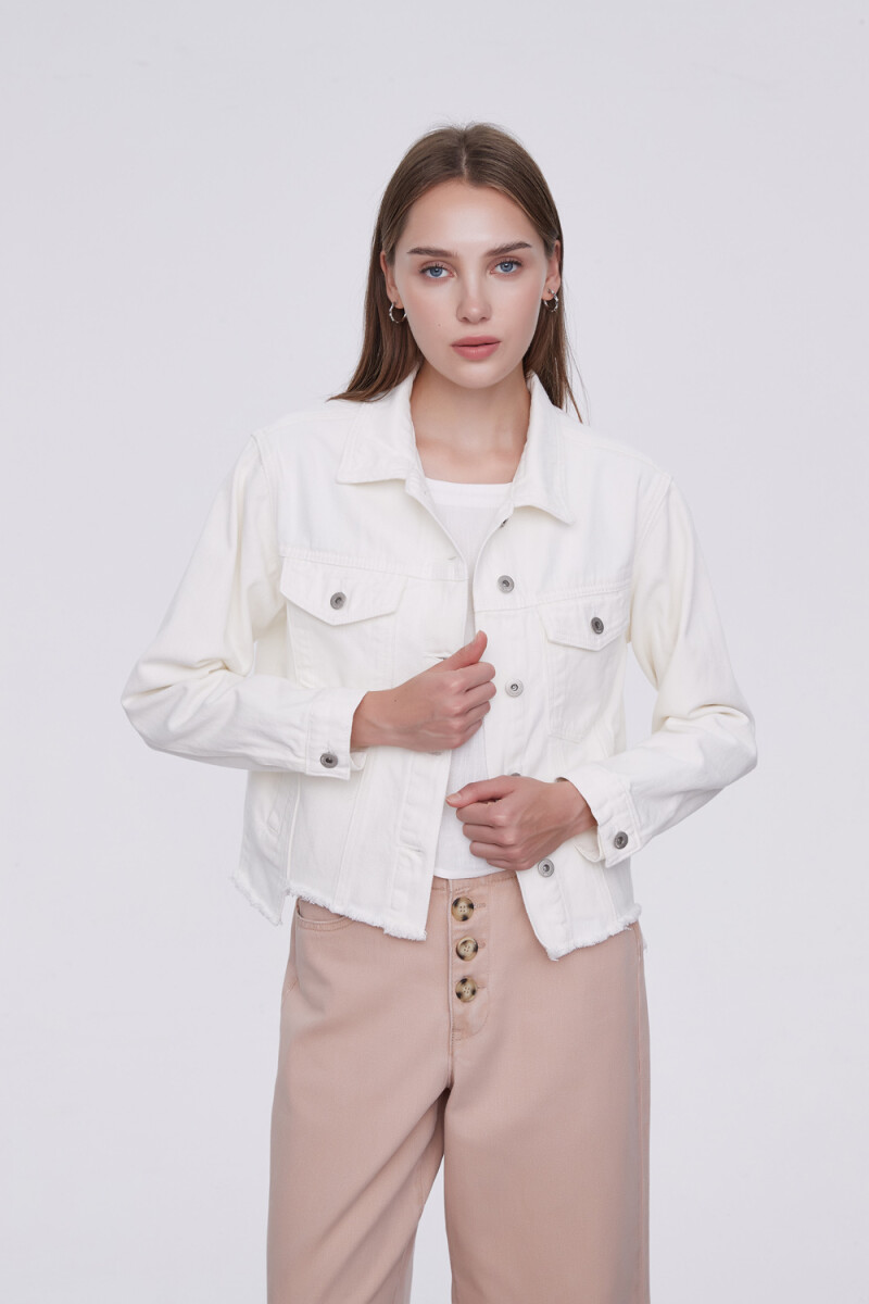 Campera Della - Marfil / Off White 