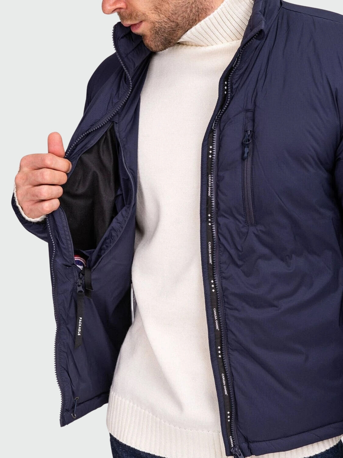 Canada Goose -Chaqueta rellena de plumas, Lodge Azul