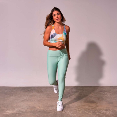 Pantalón Largo Naomi Legging de Mujer Celeste