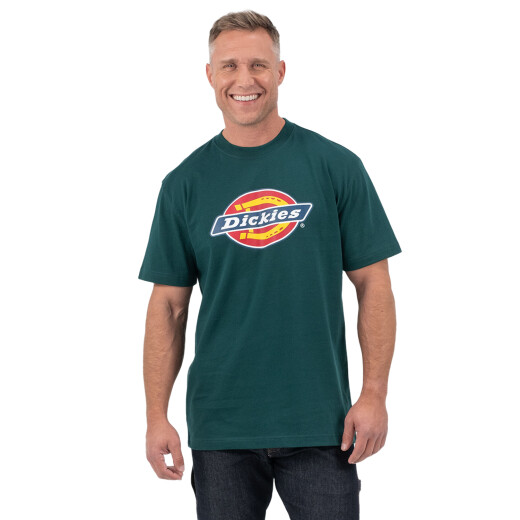 Remera Dickies Tri-Color Logo - Verde Remera Dickies Tri-Color Logo - Verde