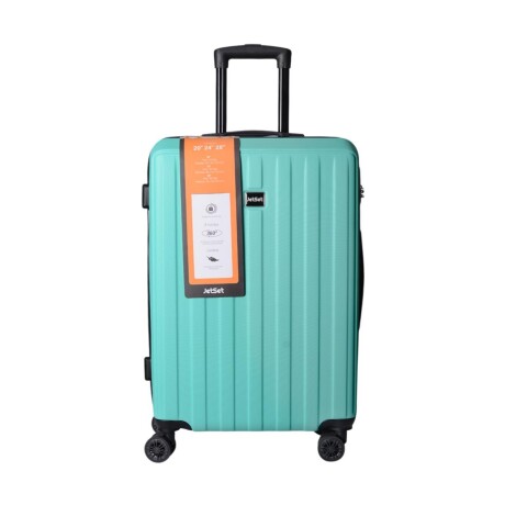 Set X3 Valijas De Viaje Rígidas 4 Ruedas 20, 24 Y 28 Turquesa