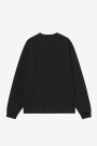 W' L/S HEART PATCH T-SHIRT Negro