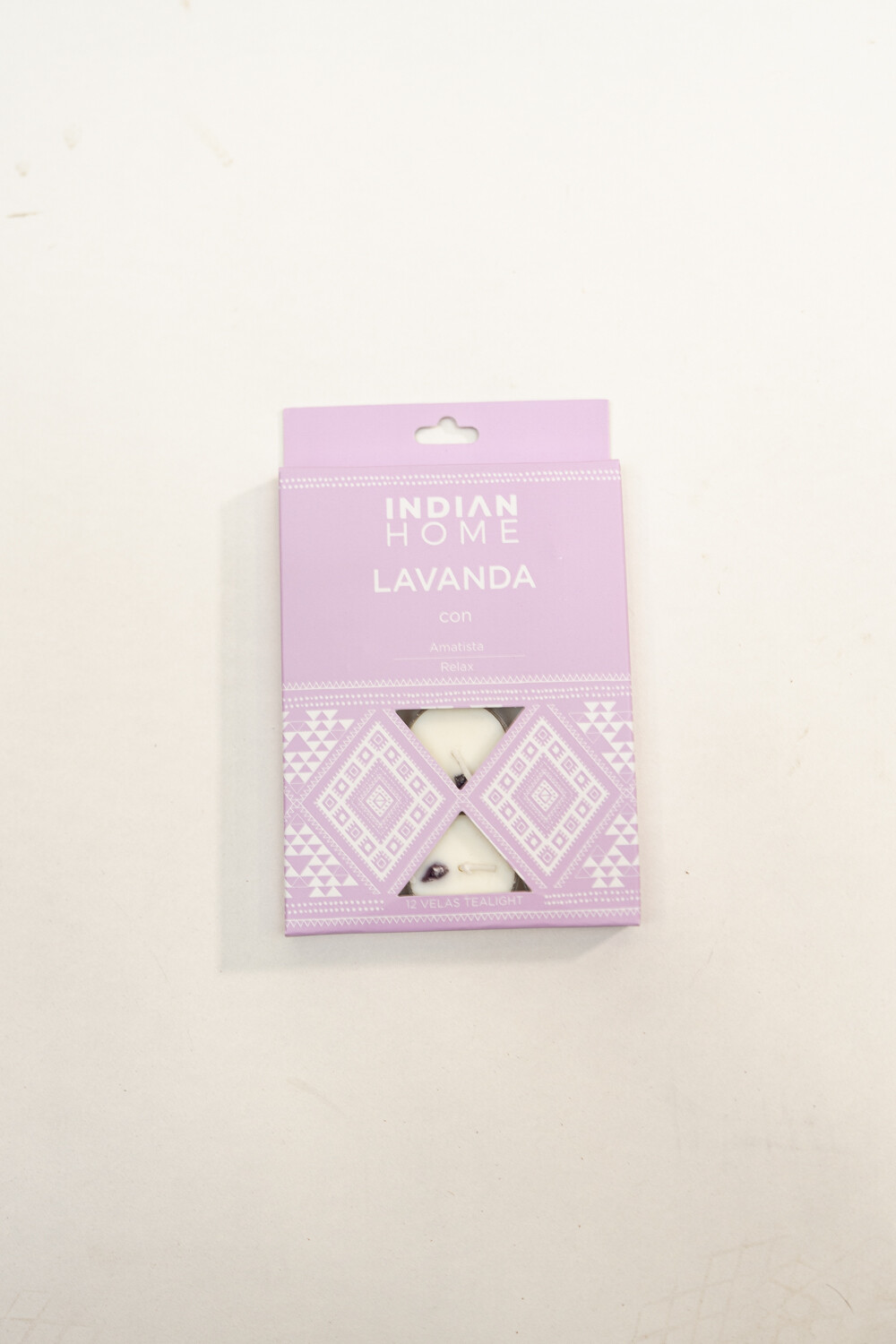 Vela Tealight Boho X 12un. Estampado 1