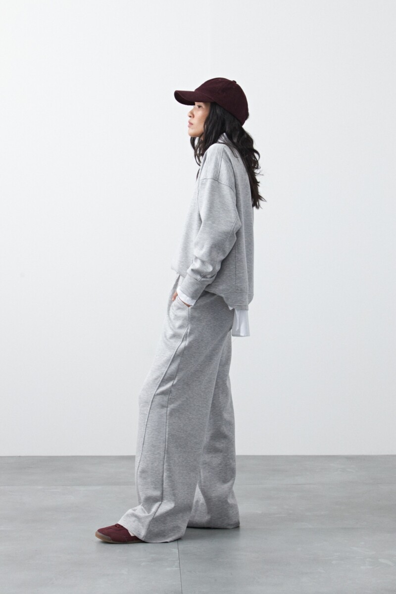 BABUCHA ALBERTA Gris Melange