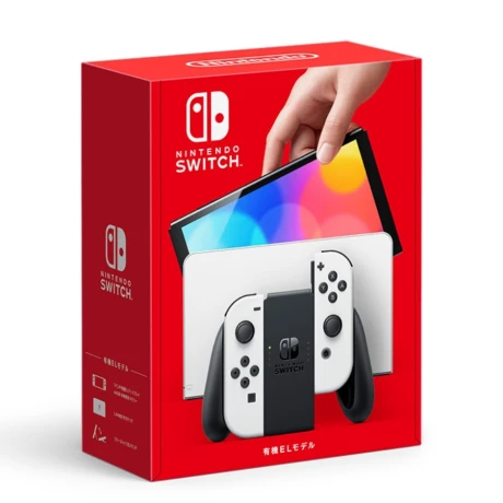 Nintendo Switch OLED - White (Versión Japonesa)(Multilenguaje) Nintendo Switch OLED - White (Versión Japonesa)(Multilenguaje)